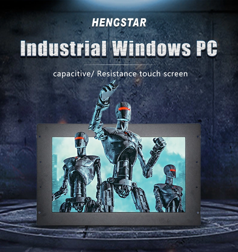 24 Inch Embedded Computer Fully Waterproof Industrial Panel PC