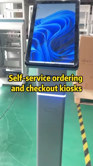 Payment Kiosks Touch Screen Kiosk 21.5 Inch Wall